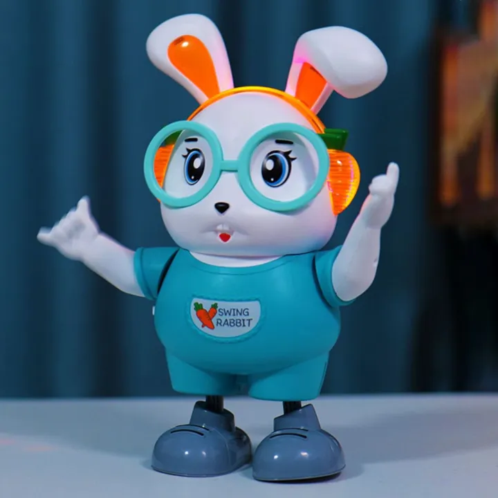 Dancer Rabbit Bunny Swing Dance Toy For Kids